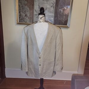 Robert Stock By Robert Graham Designs Beige Blazer